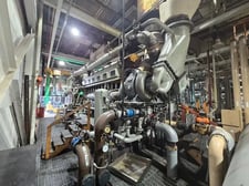 3200 KW Fairbanks Morse Alco #38ETDD8, Generator, Dual Fuel, Diesel, Natural Gas, 3.2 MW