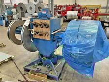 10000 lb. Paxson 2-Arm Exit Turnstile, 40" C-Hook Arms