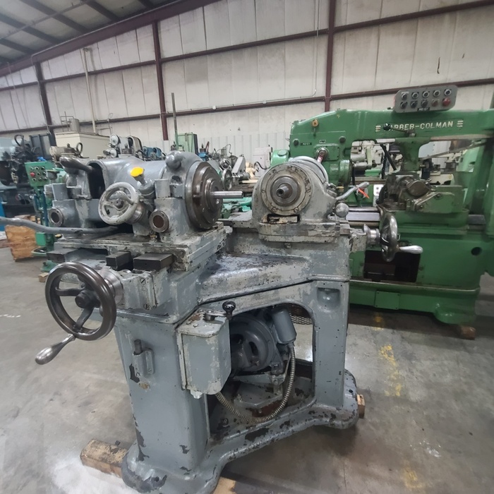 Gleason, right angle bevel gear tester, adjustable right to left, 20" max diameter