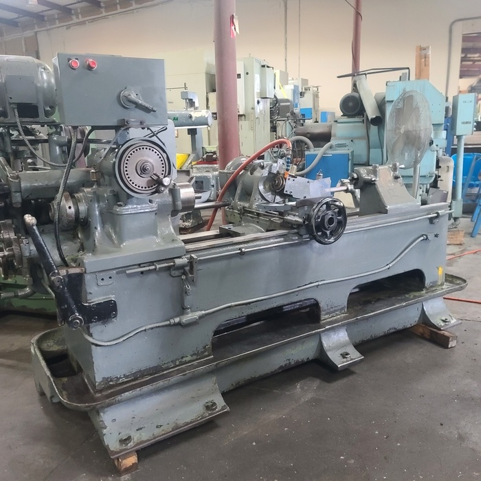Lees-Bradner #LT-8x54, horizontal thread & worm milling machine, 8" dia. x 54" cut length, cutter arbor, gears