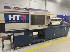 170 Ton, 8.5 oz., Van Dorn, Demag #170HT8, injection molding machine, Pathfinder 3000 Control, 2001