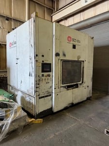 Sinto #SCC-90-A, cold box core cell with receiving hopper, enclosure & controls, serial #SCC-0011-00, 2007