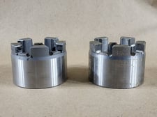5 Spline chuck drill for Maclean HD65, set of 2, new surplus