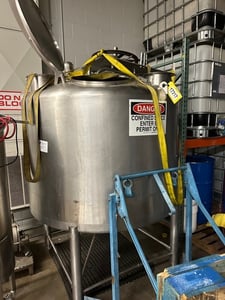 400 gallon APV Crepaco, mix tank sanitary CIP system