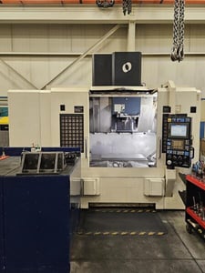 Makino #V77, CNC vertical machining center, 3-Axis, 47.2" X, 27.6" Y, 25.6" Z, 20000 RPM, 30 automatic tool
