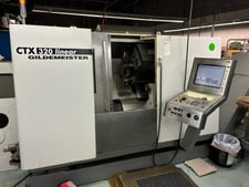 Gildemeister #CTX-320, CNC Turning Center, 15.7" Swing, 1.9" Bar Capacity, 6000 RPM, Heidenhain Control