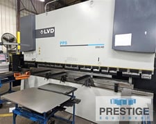 200 Ton, LVD #PPS-200/40, 13.1' OA, 124" between housing, LVD touch screen control, flush floor, 29 HP, 2013