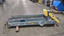 24" wide x 8' long, Hytrol rubber belt conveyor