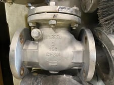 Warren #SW-CH, size 4 check valve, 2018 (5 available)