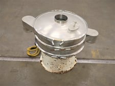 24" Kason #K242SS, screen, sifter, single deck, 440 V.