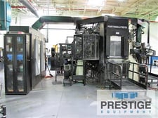 Porta #TRV-08-N-16-90-110, 8-station, 16-spindle, HSK 50/63/ISO-40 taper, 6K/15K RPM, Siemens CNC, Chip Conv