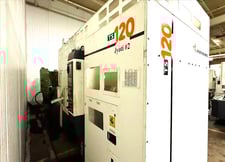 Jyoti #TS-120, twin spindle CNC chucker lathe, 6.5"chuck, 3" X, 5.7"Z, 2016, S46763