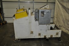 5000 lb. CWP, Coil Cradle Straightener, 18" Coil Width, 7 Rolls, 48" outside dimension Capacity