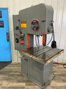 20" x 12" DoAll #2012-2A, vertical band saw, 154" band length, blade welder, 1979