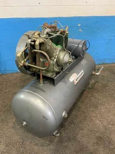 10 HP Dayton, Speedaire #3Z063D, industrial duty horizontal aur compressor, 15 cfm, 2 stages