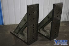 Hobart angle plates, set of 2
