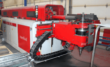1.65" Transfluid #DB642-CNC-R/L, 11-Axis CNC tube bender, Servo electric power bending axis, 2019