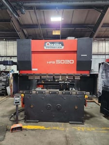 50 Ton, Amada #HFB 5020, Press Brake, 8.5' OA, 1996