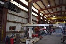 12' x 12' Pandjiris #1100, manipulator, 500 lb. boom capacity, 460 V., 30565 VSC power travel car