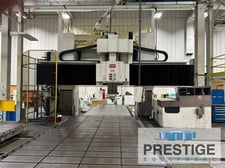 SNK #DC-6ASM, 60 automatic tool changer, AAC, 5-Face, 285" X, 138" Y, (2) 118" x 275" tables, 4000 RPM, right