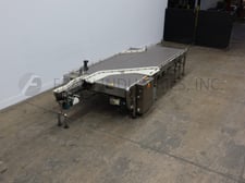 Garvey #BI-Flo, Unscrambler Accumulator, 6" W x 208" L Feed Conveyor