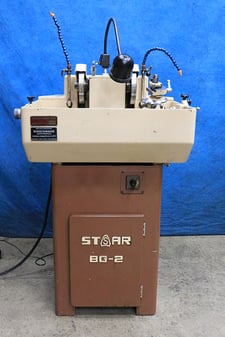 Star #BG-2, double end spindle, carbine tool grinder & lapper, 7" diameter x 1-1/4" B x 1" W wheel