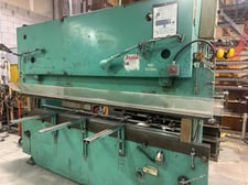 70 Ton, Allsteel #70-10, hydraulic press brake, 10' overall, 102" between housing, front operated manual back