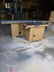 SCMI #SI16-W, Sliding Table Saw, 230V., 60HZ, 1995