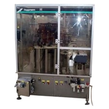 Hoppmann #CMA-24, 14-Head Capper Plug Turret, 1725 RPM, 460 V., 1999