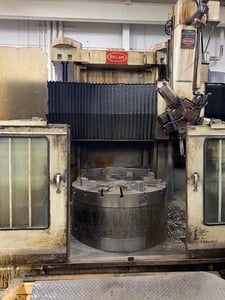 56" Bullard #56 DYN-AU-TAPE, CNC Vertical Boring Mill