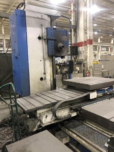 Kuraki #KBT-1003W, CNC Horizontal Boring Mill, Manual Rotary Table, 1985