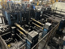 Mannesmann Meer, pipe mill line with quick change injector tooling, 220mm x 8mm