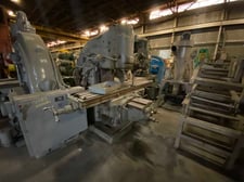 Cincinnati #4, vertical mill, 16-1/4" x78-1/2" table, 7.5 HP, #50 NS, 18" throat, rapid traverse