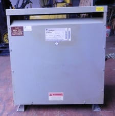 75 KVA 480 Primary, 208/120 Secondary, General Electric 9T23B3874, type QL, 1 year warranty