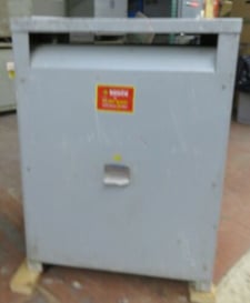 75 KVA 480 Delta Primary, 208/120 Secondary, Westinghouse, class AA, 1 year warranty