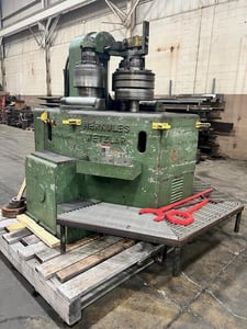 5" x 5" x 3/4" Herkules Wetzlar #BO232K, mechanical angle roll, 20 HP, universal tooling set, 1966
