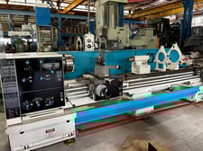 26" x 120" DMTG #CDS26120C, engine lathe, 16" swing over cross slide, 3 & 4-jaw chuck, inch/metric, 2007