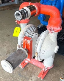2" Wilden #8, pneumatic air operated diaphragm pump, 155 GPM, 125 psi, 2020