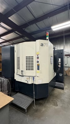 Makino #A71, 4-Axis horizontal machining center, Pro 5 CNC Control, 28.7" X, 28.7" Y, 31.5" Z, 10000 RPM, 40