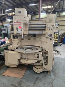 Fellows #36-6, gear shaper, 40" dia. capacity with 12" riser, from Aerospace company, serial #34611