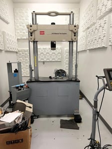 55 KIP (250kn) MTS #318.50, Two column material fatigue testing load frame, reconditioned, 318.5