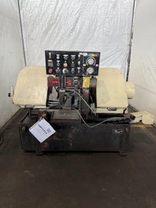 10" x 12" Marvel Spartan #PA10, automatic horizontal bandsaw, 138" x 1" x .035" blade, 45" rear cable