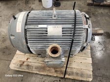 200 HP 1780 RPM Siemens-Allis RGZZ, Frame 447T, continuous duty, 4P, 460 Volts