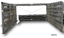 Steel Storage Systems #6H-72X144, 1000 lb. capacity storage system rack, 6 drawer