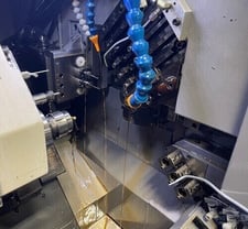 Citizen #K16E-VII, Swiss type automatic screw machine, Fanuc Control, 0.63" spindle hole diameter, 2012