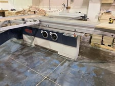 Cantek #CAND405M-8, sliding table saw, 102.4" x 14.9" sliding table, 8.5 HP