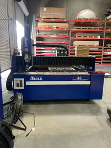 Eagle #EV-30 Fiber Maxphotonics Laser Cutting Machine, 6000 Watt, 6' x 12', Factory New, 2024, EV-30