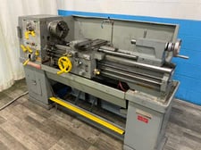 13" x 40" Turnmaster #1340, engine lathe, 8-1/4" swing over cross slide, inch/metric threads, foot brake, 5 HP
