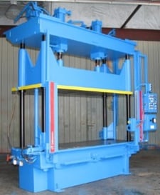 50 Ton, HSI, 98" x42", 48" daylight, 24" stroke, (2) 6" cyls, 32" oper hght, 4" dia.posts, #1648 & #1649