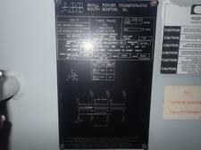 3000 KVA 34500Y/19920 Primary, 21600Y/12470 Secondary, ABB
